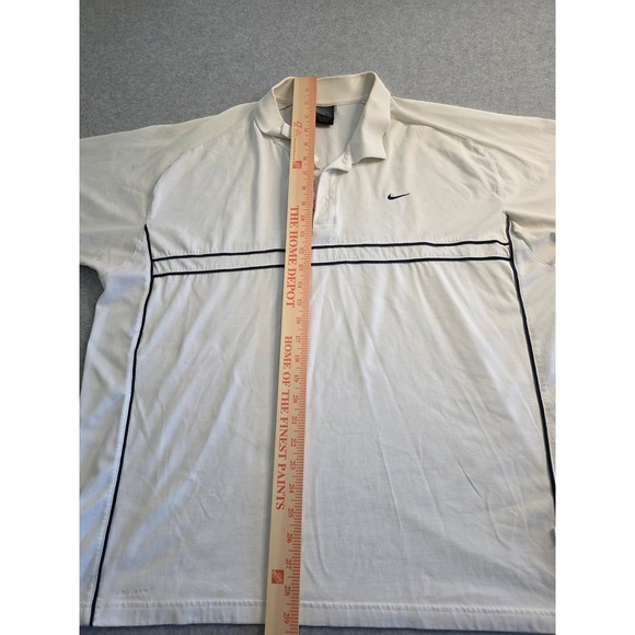 Nike vintage Mens XL  Golf Polo Shirt Embroidered Swoosh Short Sleeve Casual - Picture 3 of 5